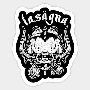 Lasagna Head - Vintage Sticker